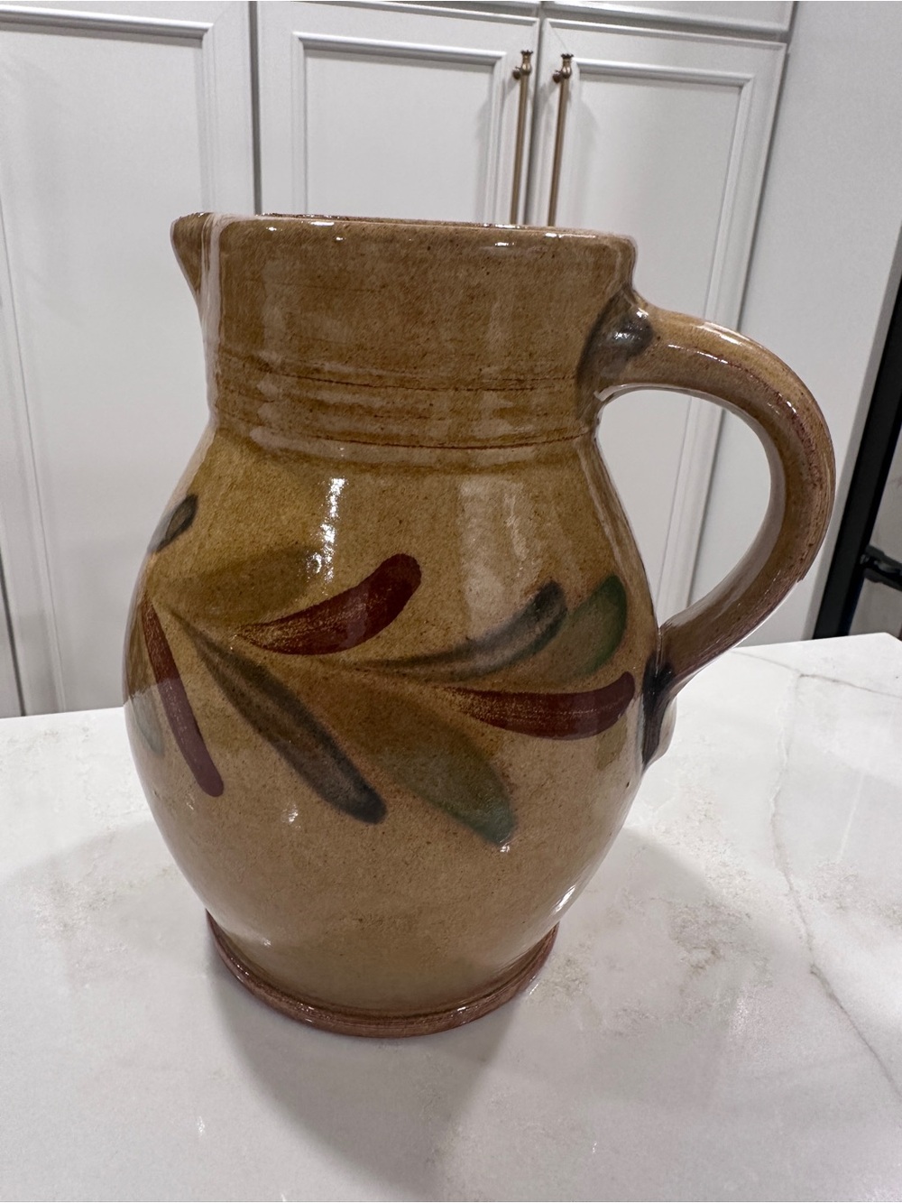 Vintage Rockdale Union Stoneware Redware Pitcher American
Museum Collection